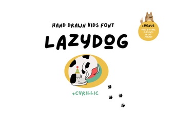 Lazydog Font: Bold Typography for Creative Projects