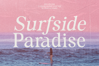 Surfside Paradise Font for Creative Design Projects